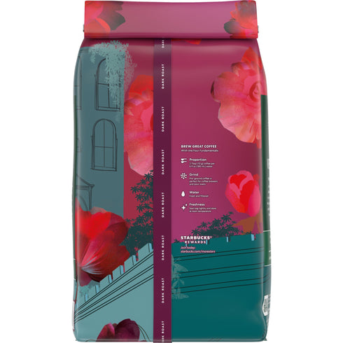 Starbucks Caffe Verona Dark Roast Ground Coffee, 40 oz.